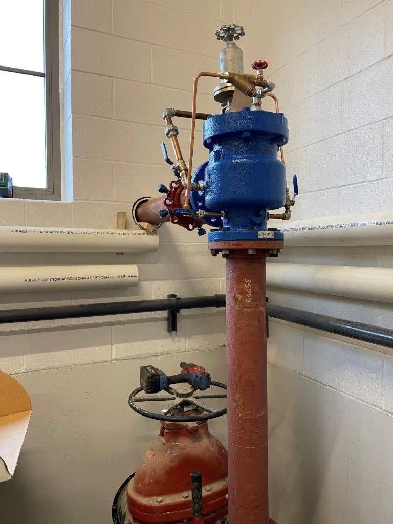 Installation of Surge Relief Valve and Discharge Piping